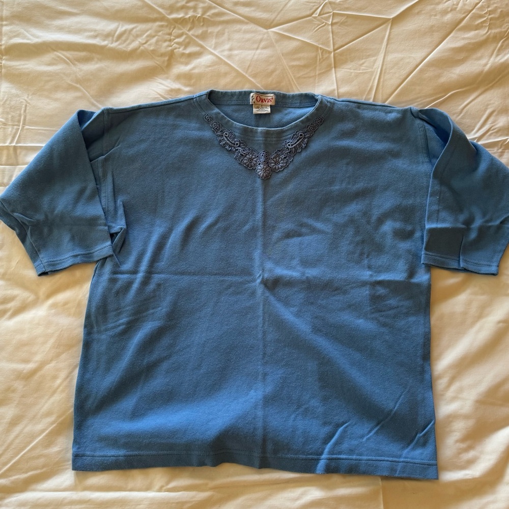 Orvis 3/4 sleeve top